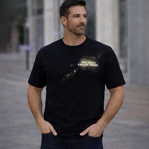 Zara Black Graphic T-Shirt